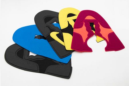 Ein Stück Obermaterial aus Stoff - Einteiliges Mehrzweck-Verbundobermaterial.