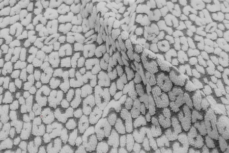 Recycled PET fabric is good for footwear use.