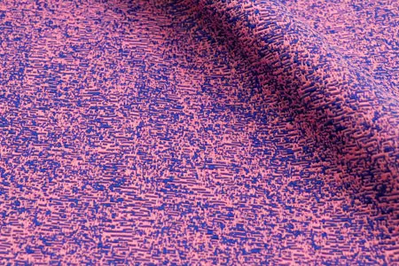 Recycled PET fabric for footwear use.