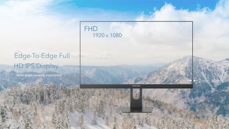 Strong build with a slim, vibrant Full HD IPS display