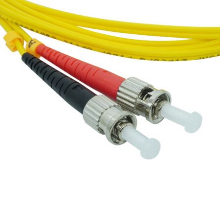 OS2 ST Yellow Jacket Fiber Patch Cord