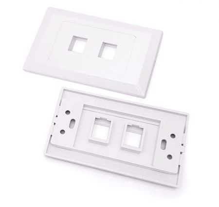 American-style Faceplate Front and Back