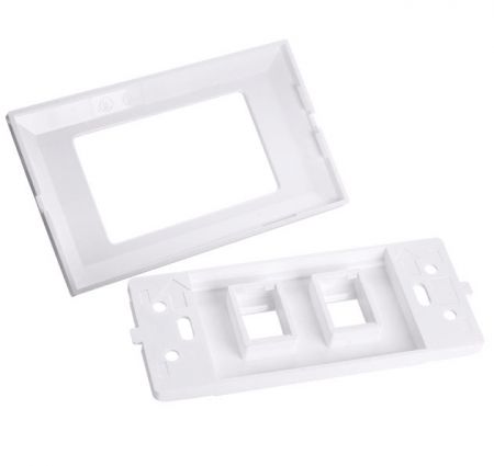 Decorative American-style Horizontal Face Plate, 2-piece Type