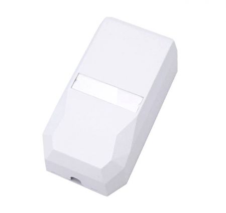 Boîte de montage en surface RJ45 Keystone Jack blanche, 1 port