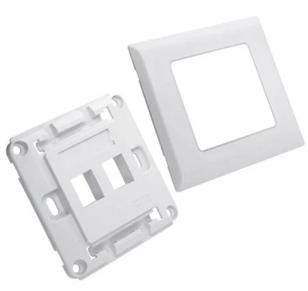 Британский стиль 86X86мм 1-канальная накладка, 2-компонентный тип