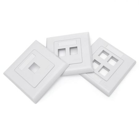 Накладка для разъемов Keystone в британском стиле на 1,2,4 порта