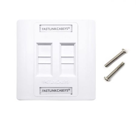 फेस प्लेट और आईडी विंडो के साथ स्क्रू