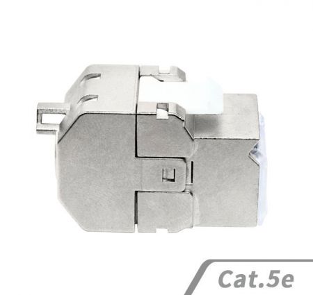 Side of Cat5e Keystone Jack