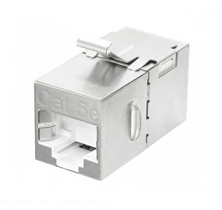 RJ45 STP Female Keystone adapter for empty patch panel and wall plate