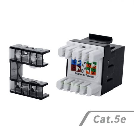T568A and T568B Wiring Standards with IDC Cap