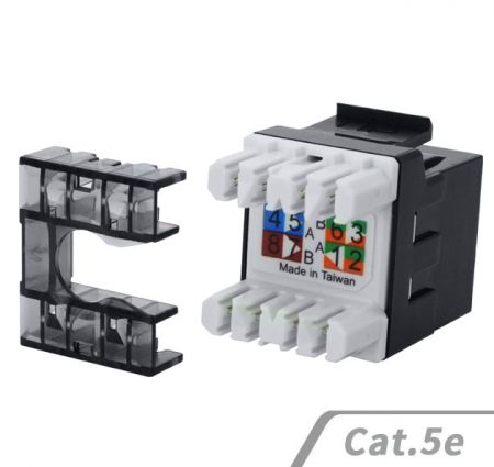 可採用T568A或T568B接線方式