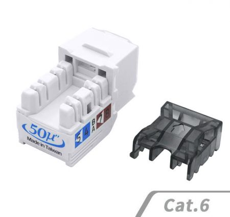 可採用T568A或T568B接線方式
