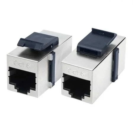 RJ45耦合連接器正面及背面