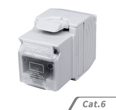 Tool Free Punch Down Cat 6 Unshielded 180°