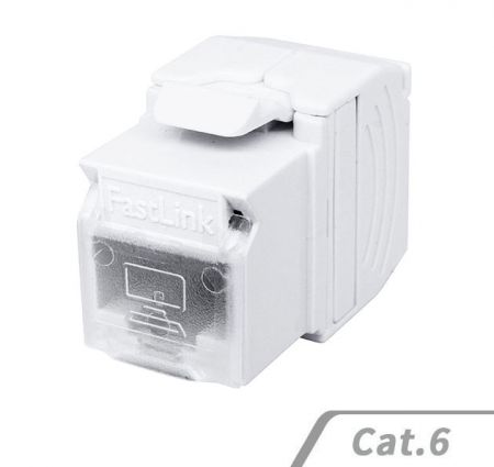 Tool Free Punch Down Cat 6 Unshielded 180°