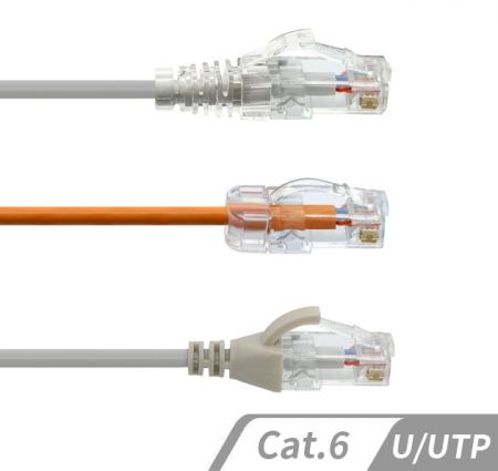 Cavo Patch Ultra Slim Cat 6 Non schermato 28AWG - Cavo Patch di rete Ethernet Cat6 28AWG UTP