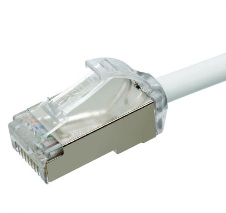 Cat 6A 28AWG遮蔽式跳線,LSZH外被 - Cat.6A乙太網路跳接線