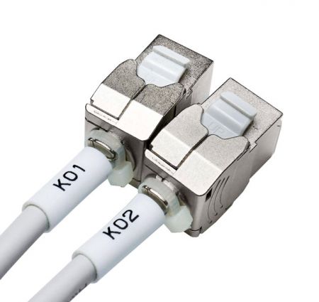 CAT6A STP Pre terminated Cable, Female to Female Trunk Assemblies