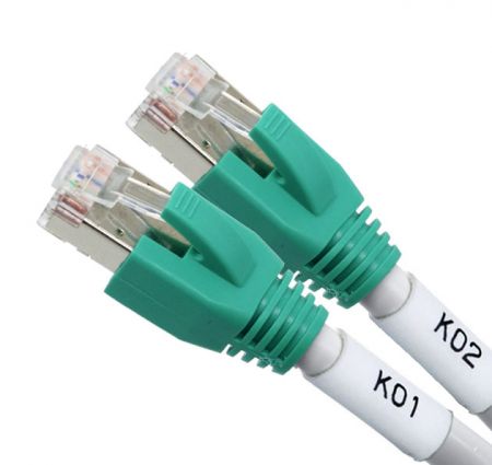 Pre termination shielded male to male cables with customized length