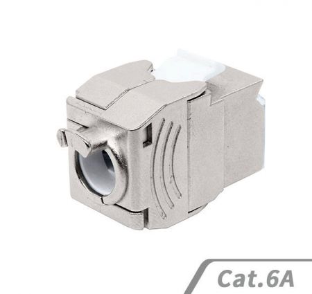 Back of Cat6A Toolless Keystone jack