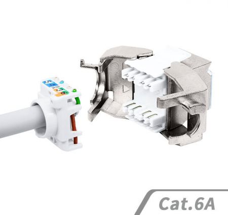 Cat.6A 8P8C STP connector