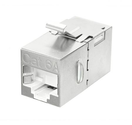 CAT6A 10Gb Shielded Keystone Coupler