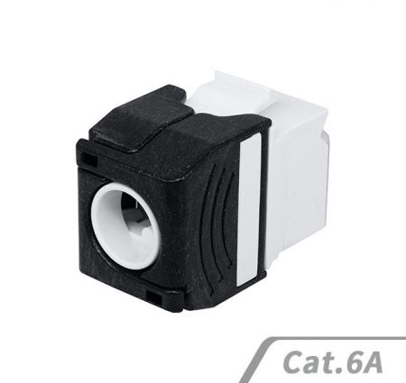 Back of Cat6A Toolless Keystone Jack