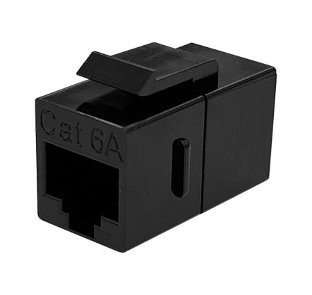 Cat6A UTP RJ45 Inline-Koppler Gerade-Durch LAN-Verlängerung
