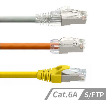 Cat.6A S/FTP 26AWG パッチコード、純銅 - Cat.6A S/FTP 26AWG パッチコード