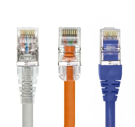 langer, kurzer, geformter Boot Cat.6 Patchkabel U/FTP