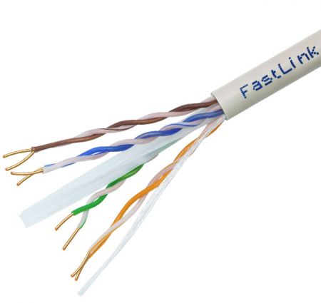 Cat 6 U/UTP 24AWG Solid LAN Cable, 305M/ 1000ft - Cat 6 U/UTP 24AWG Solid LAN Cable