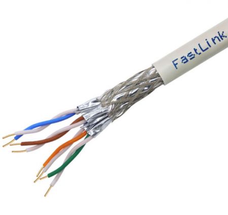 Cat7 S/FTP Double Shielded Solid Ethernet Cable,23AWG - Cat.7 S/FTP Double Shielded High Speed