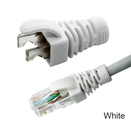 White Large Diameter Cable Plug Protector