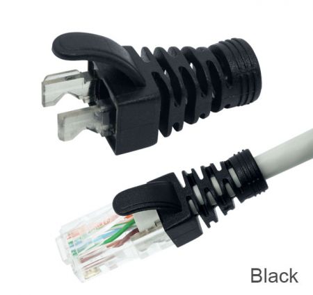 Black Diameter Cable Plug Protector