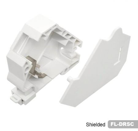 Внутренняя структура для монтажа на DIN-рейку, экранированная