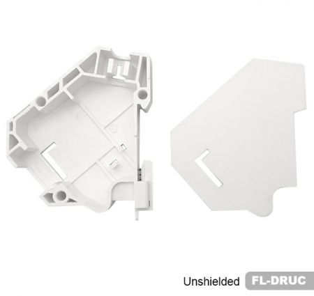 Внутренняя структура для монтажа на DIN-рейку, неэкранированная