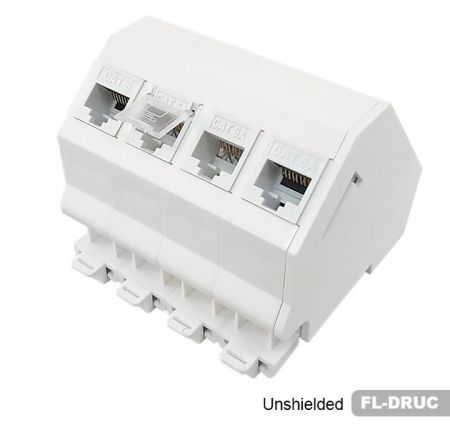 Adaptador de montaje en riel DIN UTP Combo