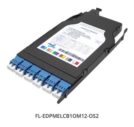 Cassette modular OS2 12LC-MPO12(APC masculino) para EDFR