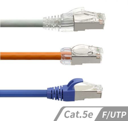 Cat 5e F/UTP 26AWG Netzwerk Patch-Kabel mit RJ45 Steckern - CAT.5E geschirmtes Patch-Kabel in mehreren Farben
