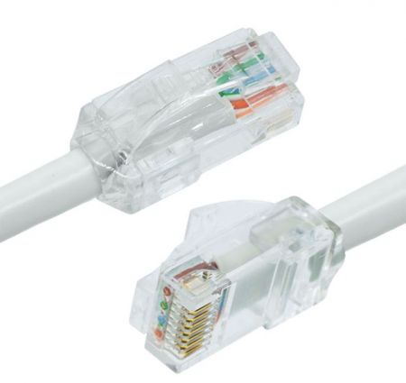 Cat.5e短保護套RJ45水晶接頭跳線
