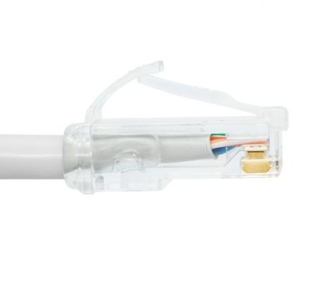 三叉芯片50u鍍金接觸點水晶接頭