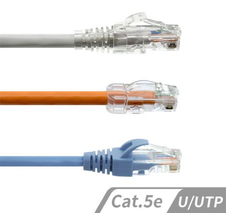 Dây patch Cat 5e UTP 24AWG với vỏ PVC hoặc LSZH - Cáp mạng ethernet patch Cat5e 24AWG UTP