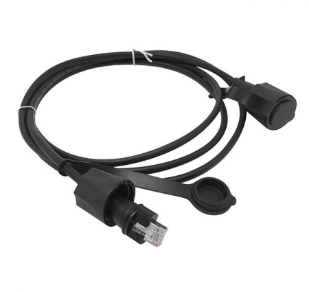 Cat 5e STP 26AWG IP68 방수 패치 코드 - 방수 IP68 Cat5e STP 26AWG 패치 코드