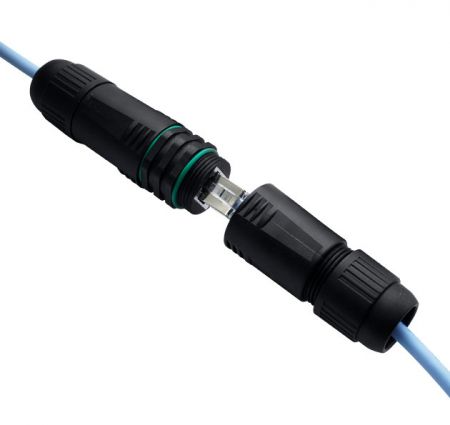 केबल हुक-अप फीमेल-टू-फीमेल कैट6A STP