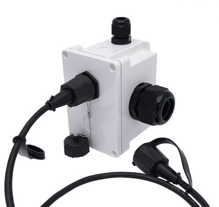 工業用資訊盒和戶外防水網路跳線