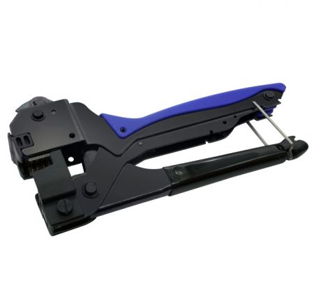 4對端子180度資訊插座打線工具 - Keystone Jack 180°4對線打線工具