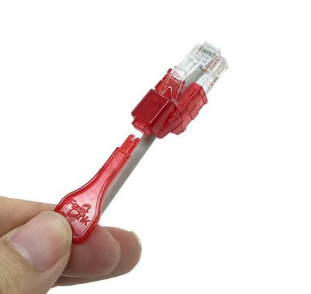 It can be locked or unlocked using the key