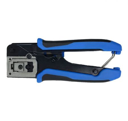 Parallel Crimping and stripping Tool rear view