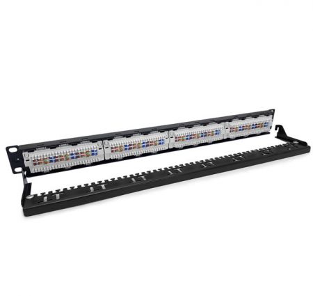 Patchpanel und Kabelmanagement