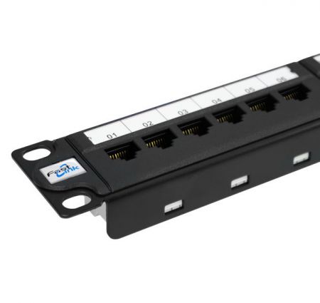 非遮蔽24埠跳線面板